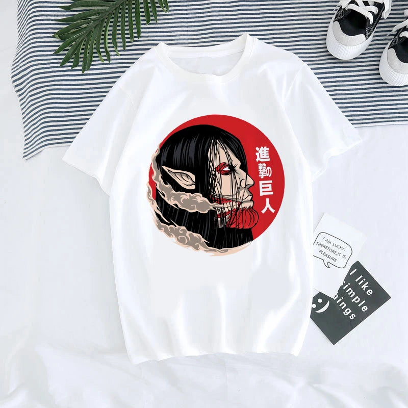 Attack on Titan T-Shirt Kawaii Anime Graphic Tee