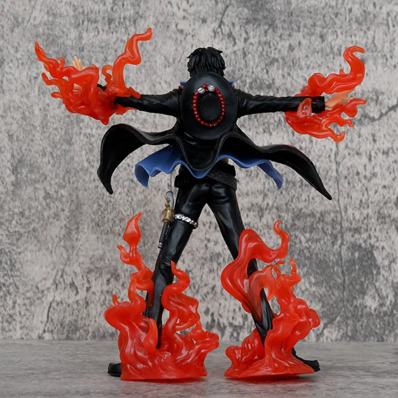 Anime Ace One Piece Figur GK Feuerfaust Sammlung Modell Spielzeug für Kinder
