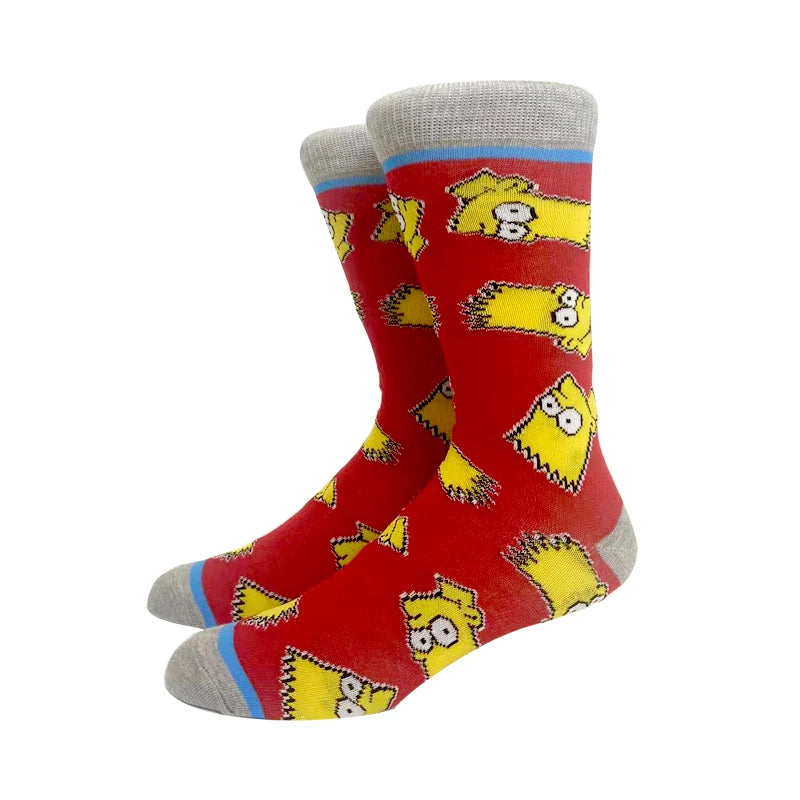 Neue Marvel Anime-Filmsocken – Lustige Wadensocken aus Baumwolle für Männer und Frauen, Cosplay-Hip-Hop-Stil