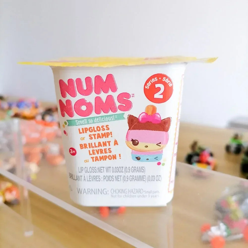 Numnoms Lipgloss Stamp Smell So Delicious Blind Box Toy Model Anime Figures Collect Ornaments