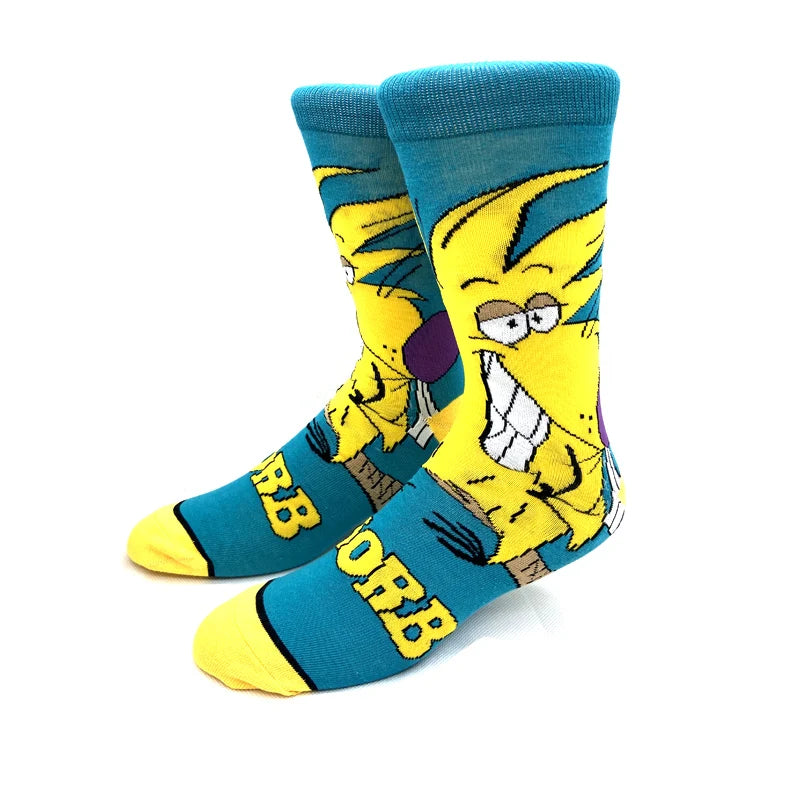 Neue Marvel Anime-Filmsocken – Lustige Wadensocken aus Baumwolle für Männer und Frauen, Cosplay-Hip-Hop-Stil
