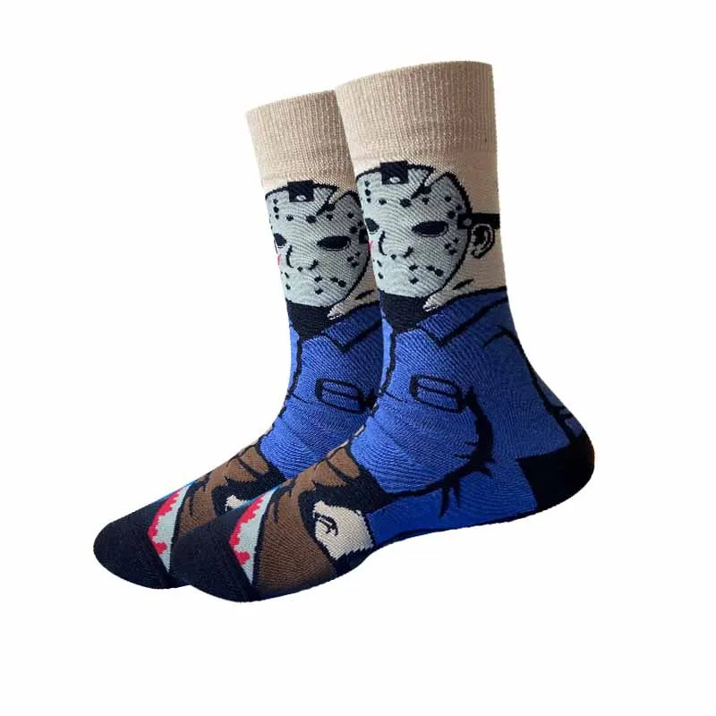 Neue Marvel Anime-Filmsocken – Lustige Wadensocken aus Baumwolle für Männer und Frauen, Cosplay-Hip-Hop-Stil