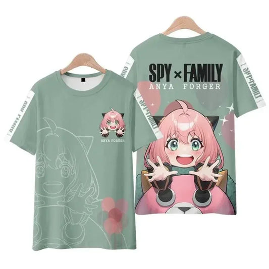T-shirt graphique Harajuku Spy X Family