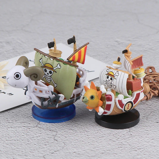 Figurine de bateau pirate One Piece – Going Merry et Thousand Sunny, modèle de jouet à collectionner