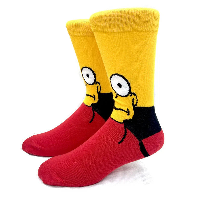 Neue Marvel Anime-Filmsocken – Lustige Wadensocken aus Baumwolle für Männer und Frauen, Cosplay-Hip-Hop-Stil