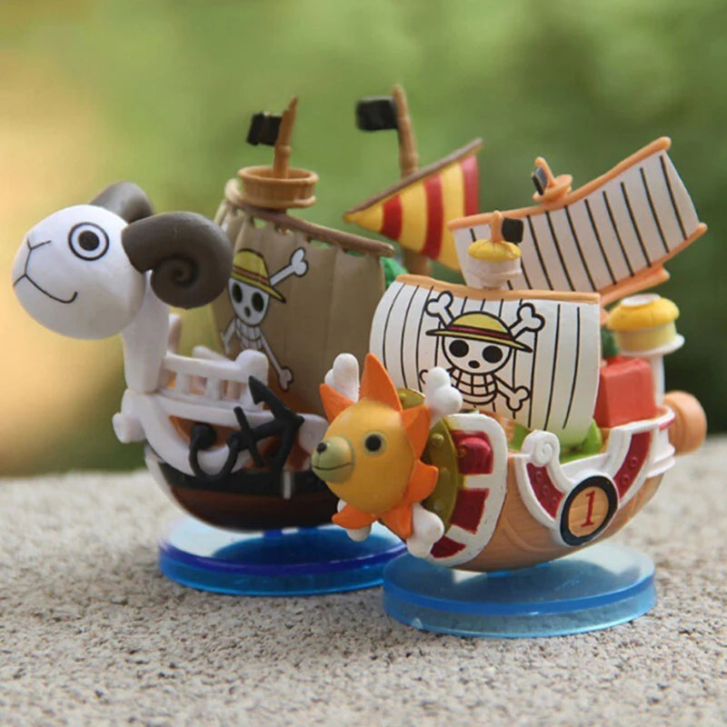 Figurine de bateau pirate One Piece – Going Merry et Thousand Sunny, modèle de jouet à collectionner
