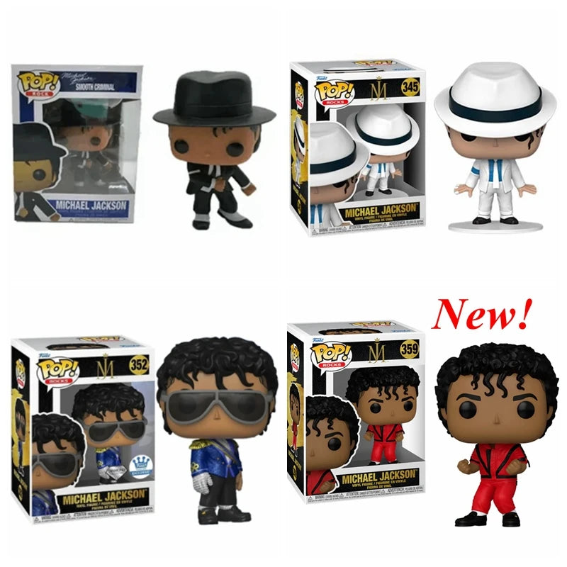 2024 New FUNKO POP Music Singers Stars Figures Toys Vinyl Doll Collection Models
