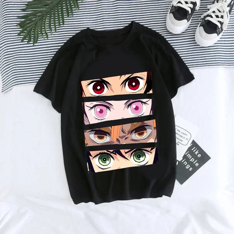 Kimetsu no Yaiba T-Shirt Tanjiro Kamado Anime T-Shirt graphique