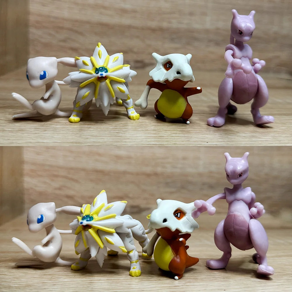 Figurine d'action Pokémon Pikachu Jouets Charmander Squirtle Bulbasaur Petite figurine pour enfants