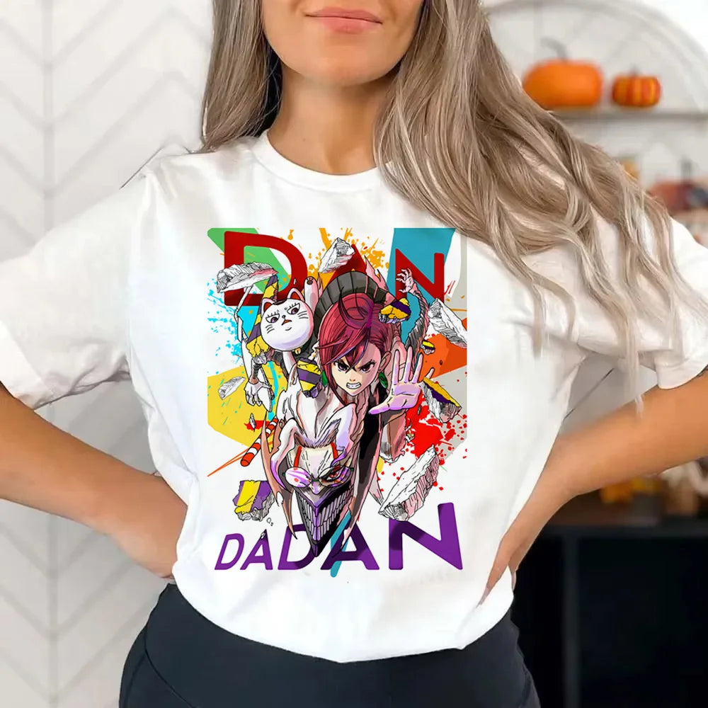 T-shirt à manches courtes Seiko Ayase Dandadan Anime Cosplay