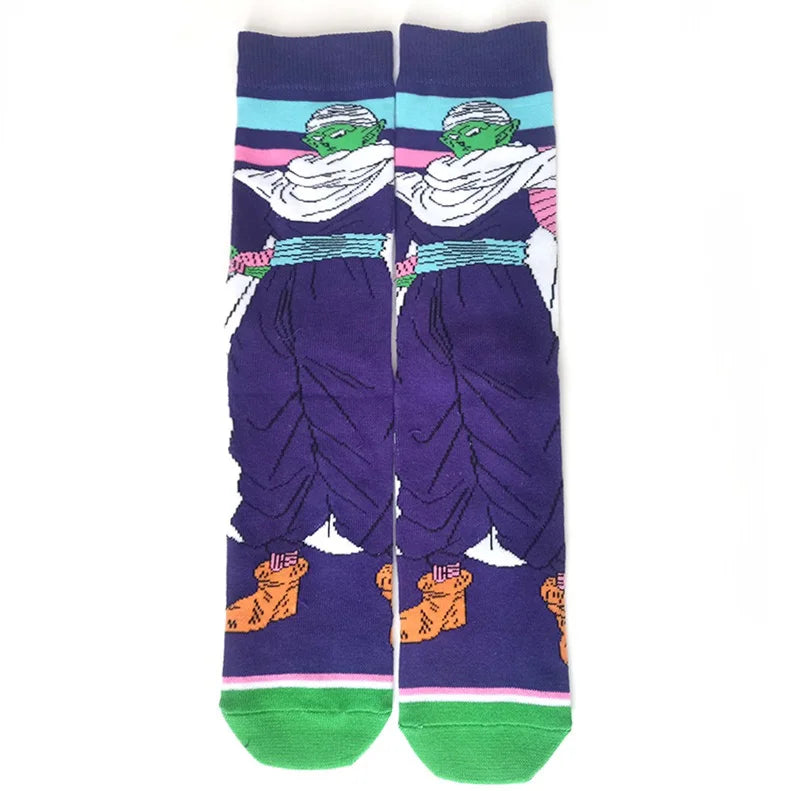 Socken mit Anime-Cartoon-Charakteren für Herren – Cosplay-Skateboard-Stil