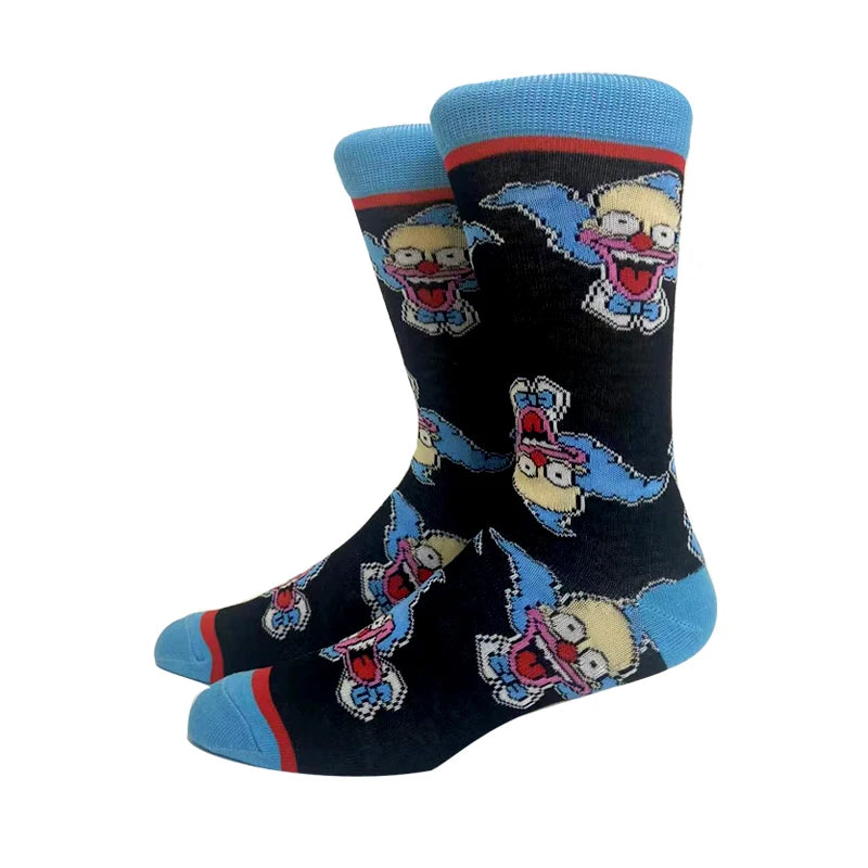 Neue Marvel Anime-Filmsocken – Lustige Wadensocken aus Baumwolle für Männer und Frauen, Cosplay-Hip-Hop-Stil