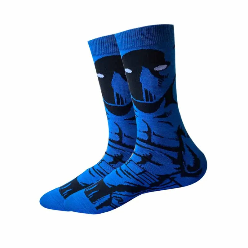 Neue Marvel Anime-Filmsocken – Lustige Wadensocken aus Baumwolle für Männer und Frauen, Cosplay-Hip-Hop-Stil