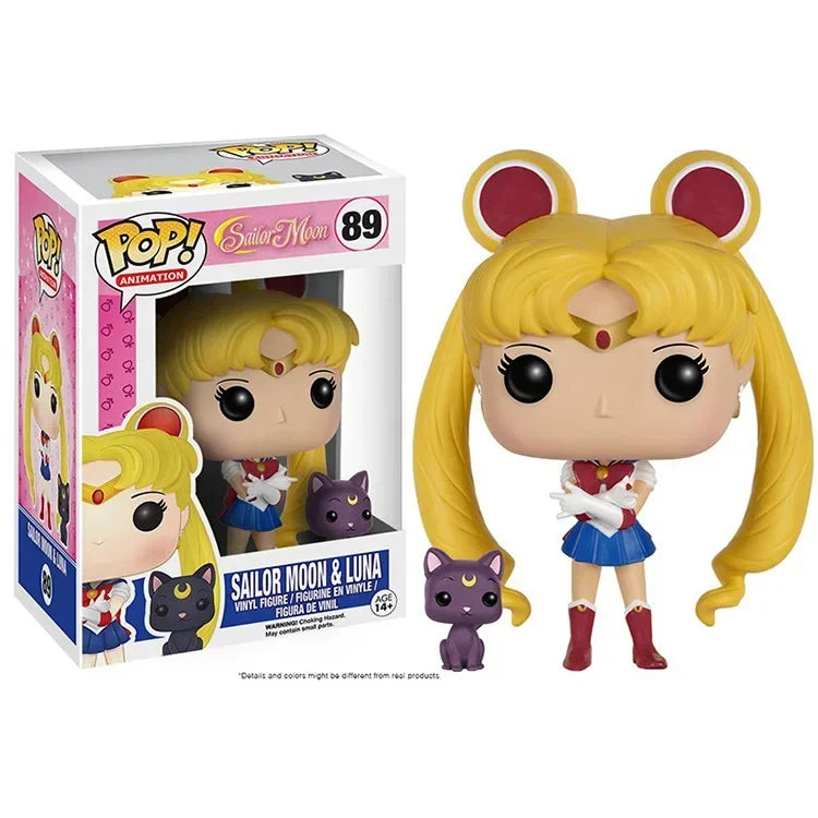 Funko POP Supernatural & Sailor Moon – Dean #94, Castiel #95 & Luna #89 Figures