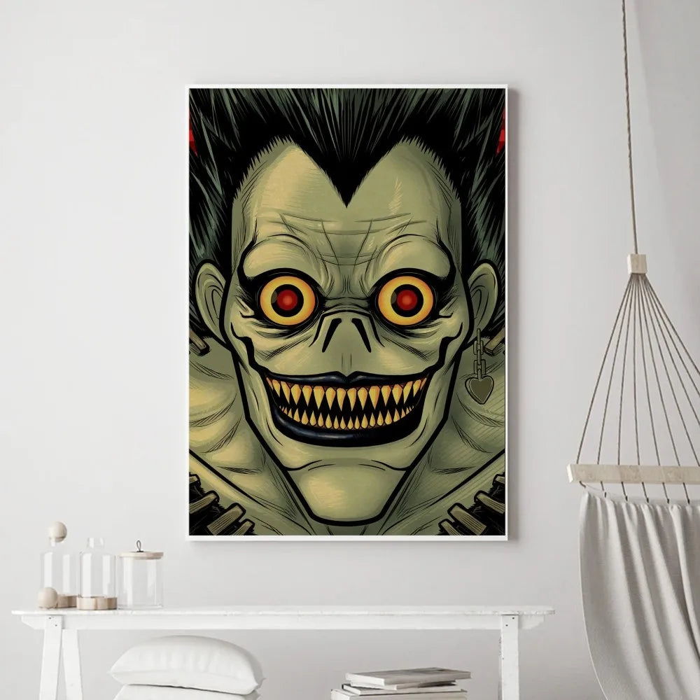 Affiches et impressions d'anime Death Note Hot Poster Sticker mural Petit format