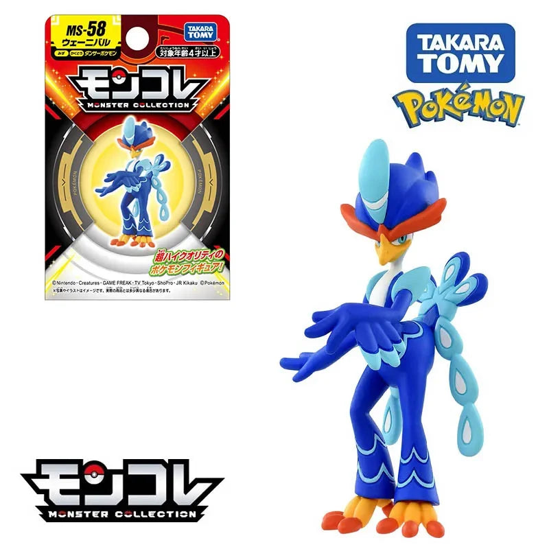 Figurines miniatures Pokémon Moncolle de Takara Tomy Tomica – Jouets de collection en résine de 3 à 5 cm