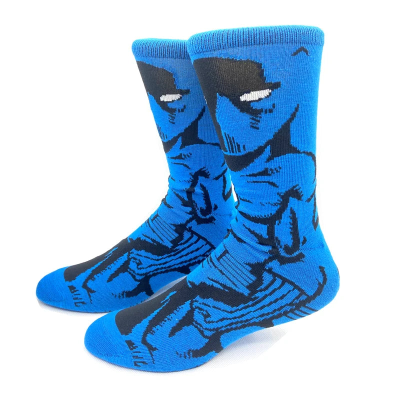 Neue Marvel Anime-Filmsocken – Lustige Wadensocken aus Baumwolle für Männer und Frauen, Cosplay-Hip-Hop-Stil