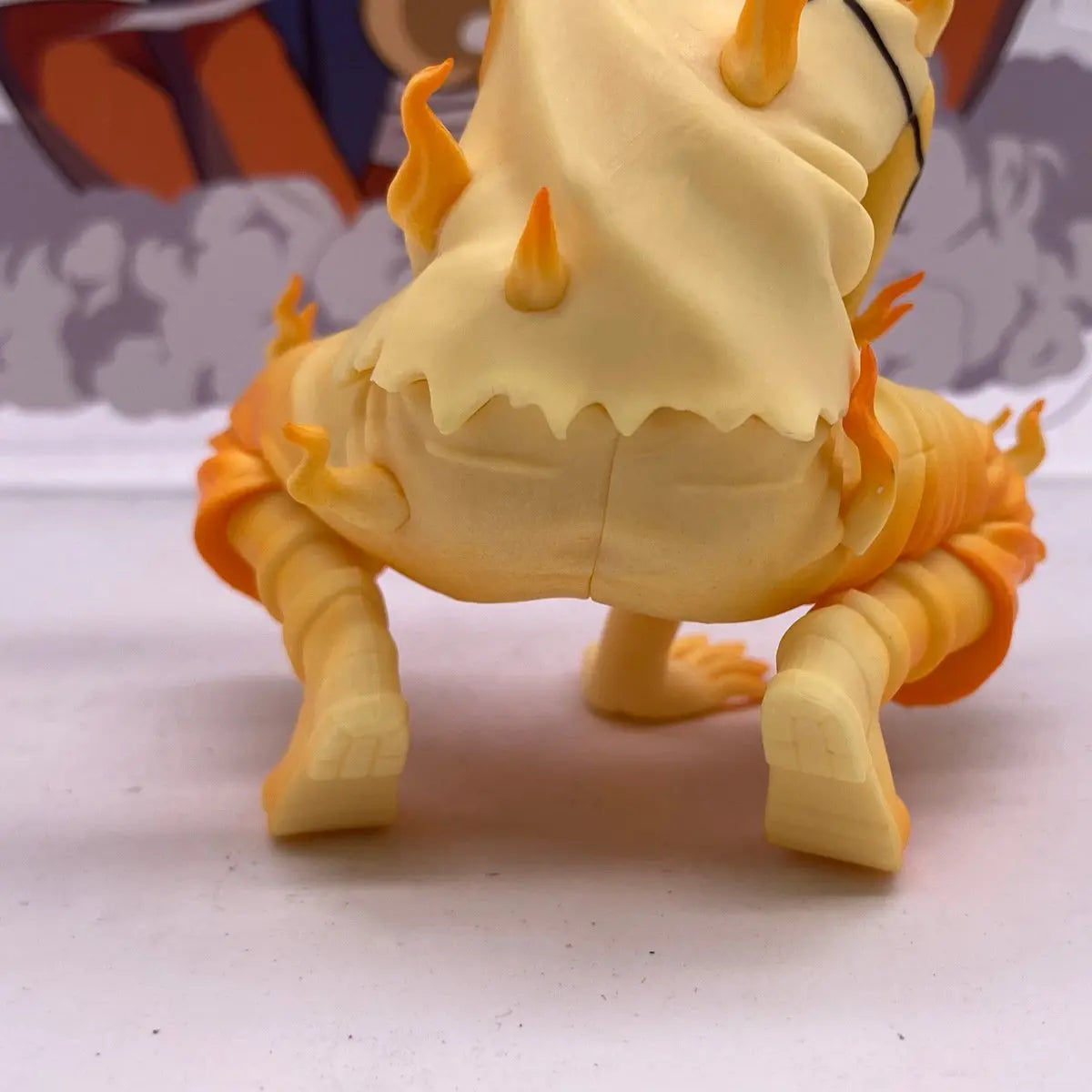 Naruto Shippuden Uzumaki Naruto 10 cm PVC-Actionfigur – Sammlermodell, Spielzeug und Schreibtischdekoration