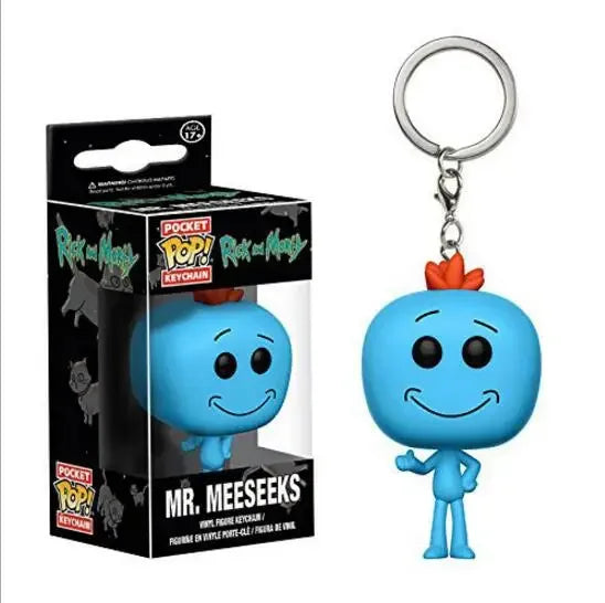 FUNKO POP Gardiens de la Galaxie Grooted Joker Morty Porte-clés Jouet Suicide Squad Figurines d'action en vinyle Jouets