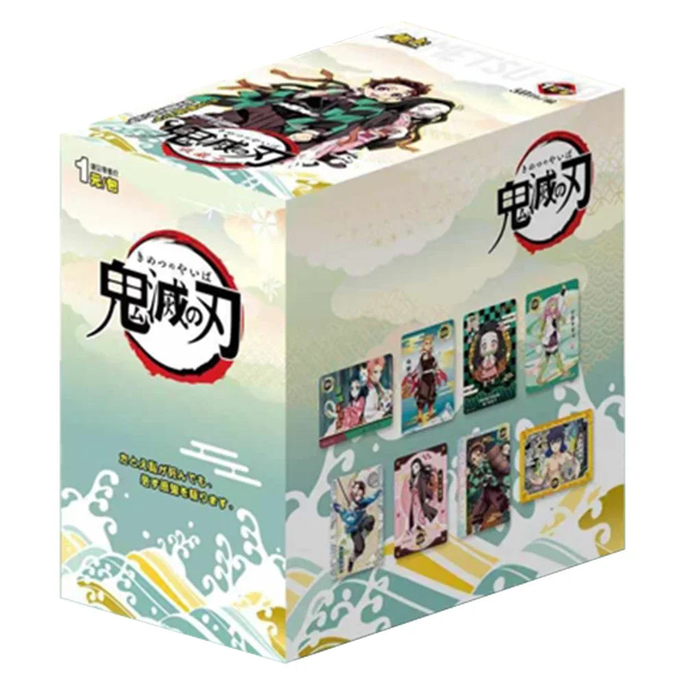 New Original Demon Slayer Cards Infinite Train SSP Card Diamond Rare Card Collection