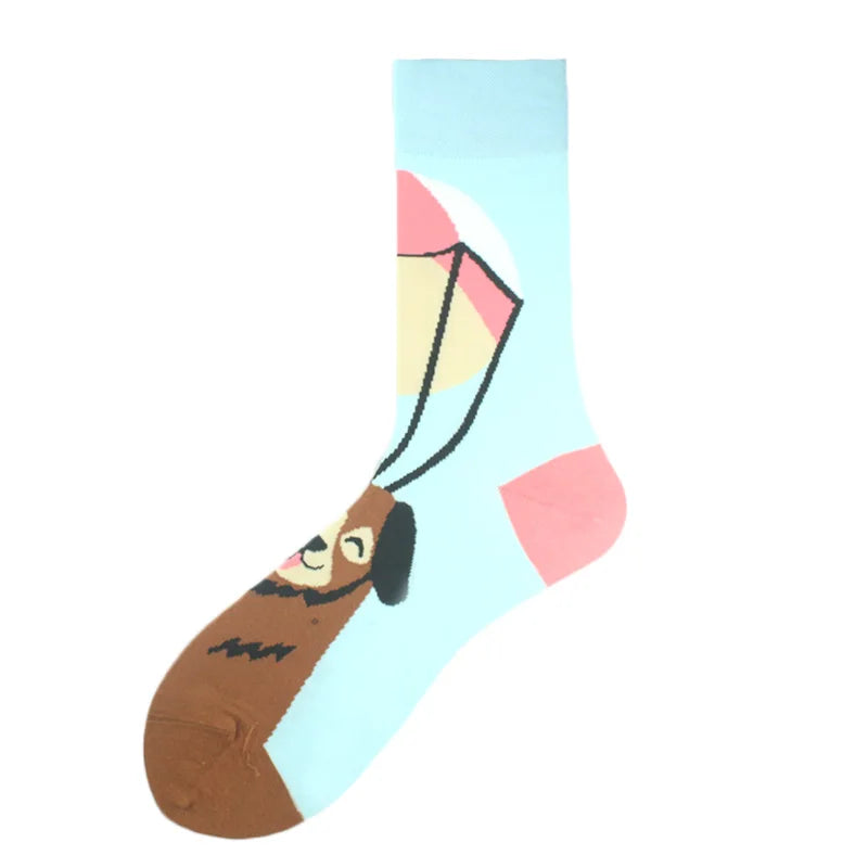 AB Professional Lustige Socken – Tier-, Musik- und Bierdesigns