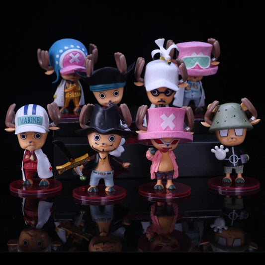 Figurine d'anime One Piece Tony Tony Chopper Cos Luffy Saber Modèle Buggy Jouet Figurine d'action Collectionner Cadeaux