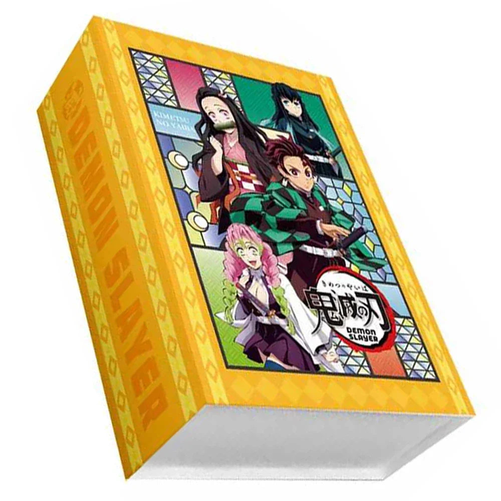 New Original Demon Slayer Cards Infinite Train SSP Card Diamond Rare Card Collection
