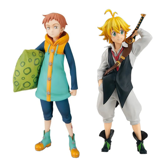 Meliodas &amp; King Actionfigur – PVC Sammlermodell Spielzeug Geschenk