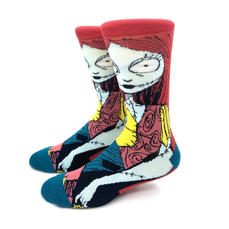 Neue Marvel Anime-Filmsocken – Lustige Wadensocken aus Baumwolle für Männer und Frauen, Cosplay-Hip-Hop-Stil