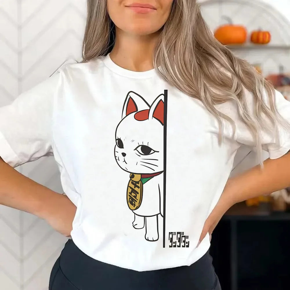 T-shirt à manches courtes Seiko Ayase Dandadan Anime Cosplay