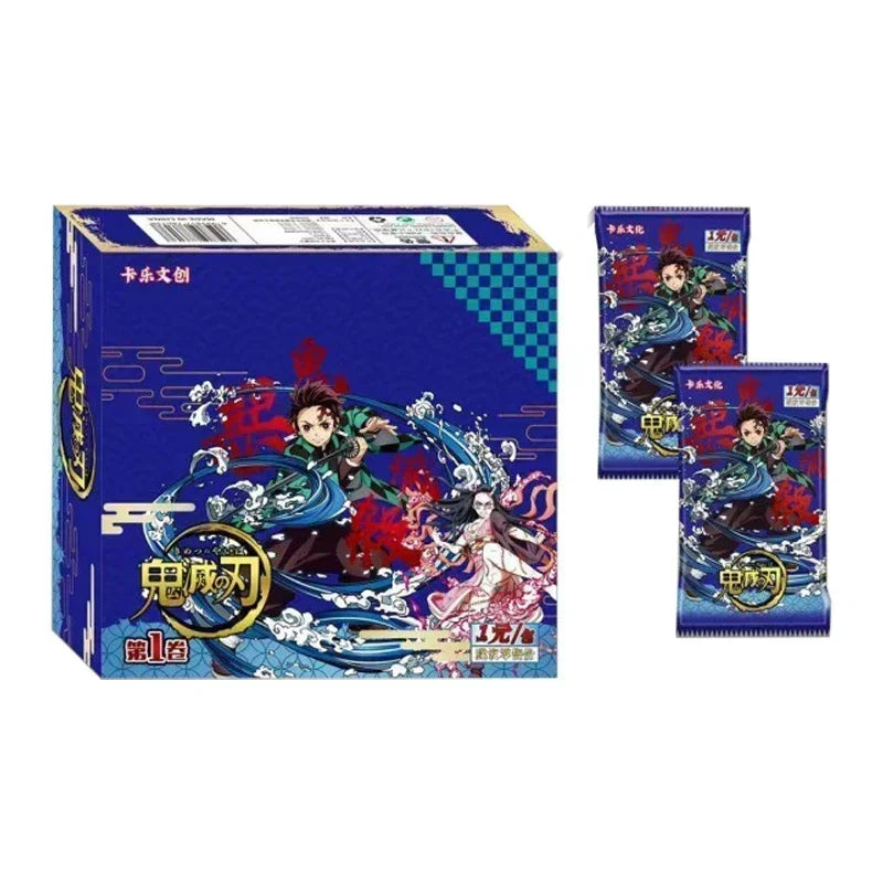 New Original Demon Slayer Cards Infinite Train SSP Card Diamond Rare Card Collection