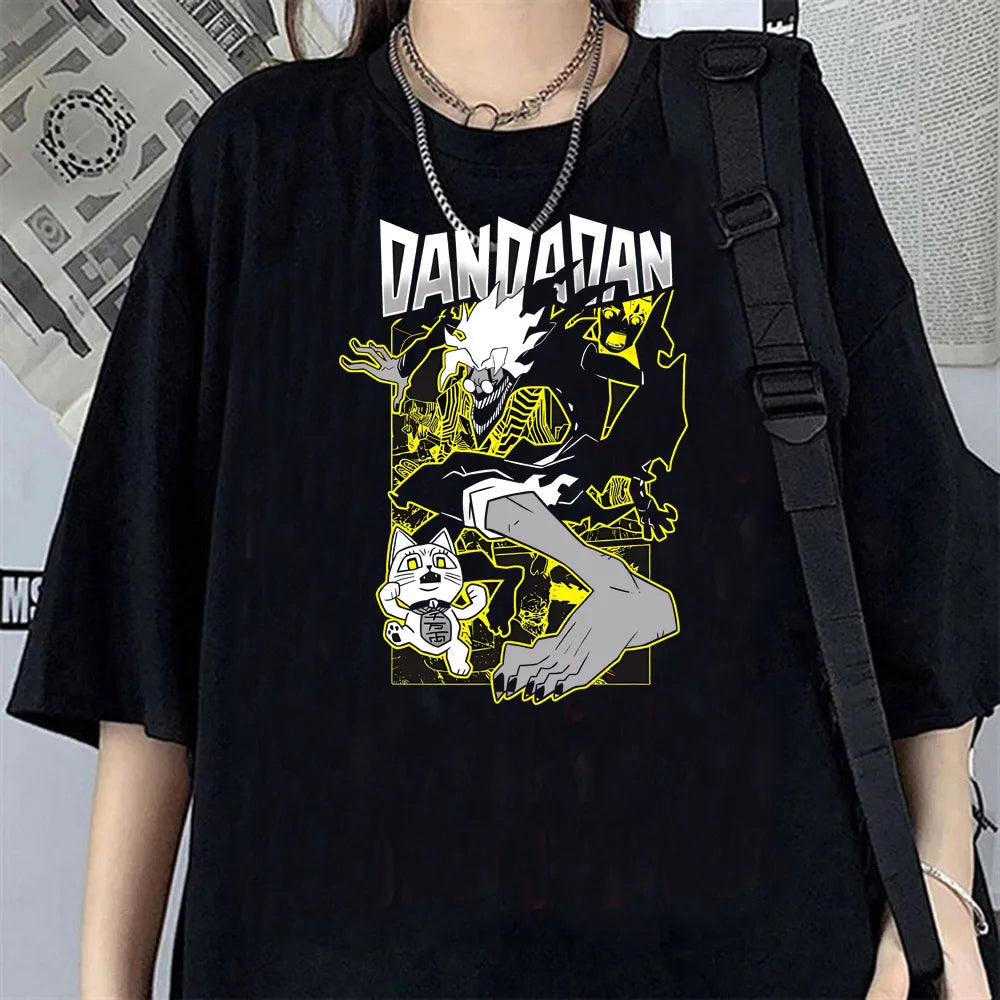 T-shirt à manches courtes Seiko Ayase Dandadan Anime Cosplay