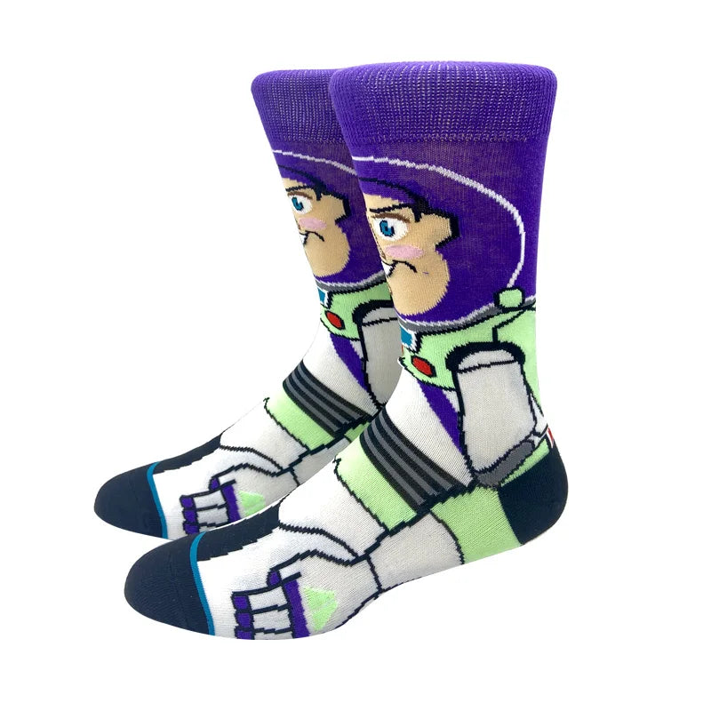 Neue Marvel Anime-Filmsocken – Lustige Wadensocken aus Baumwolle für Männer und Frauen, Cosplay-Hip-Hop-Stil