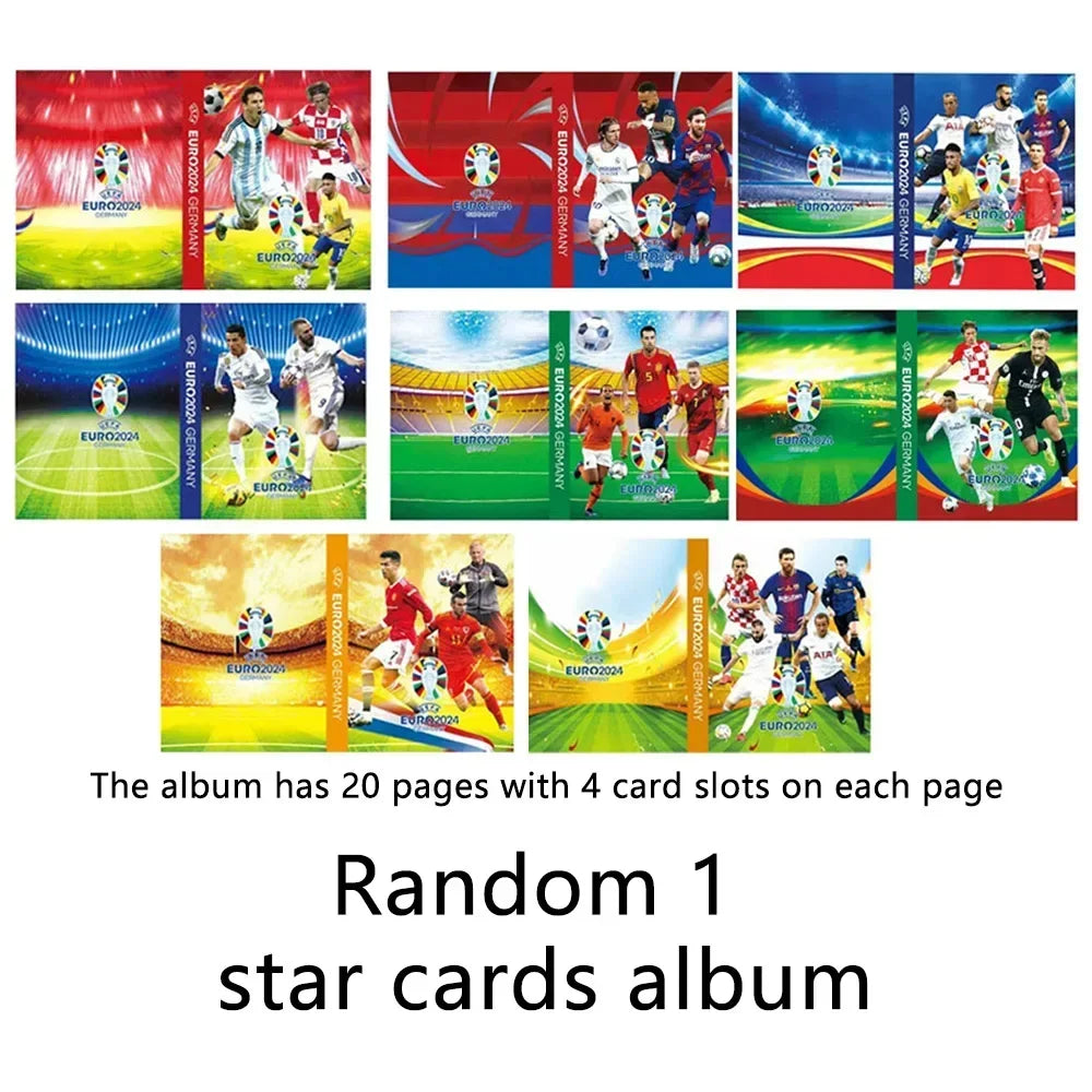 288pcs World Football Stars Cards FIFA Pure Soccer Trading Card Collectible Toys