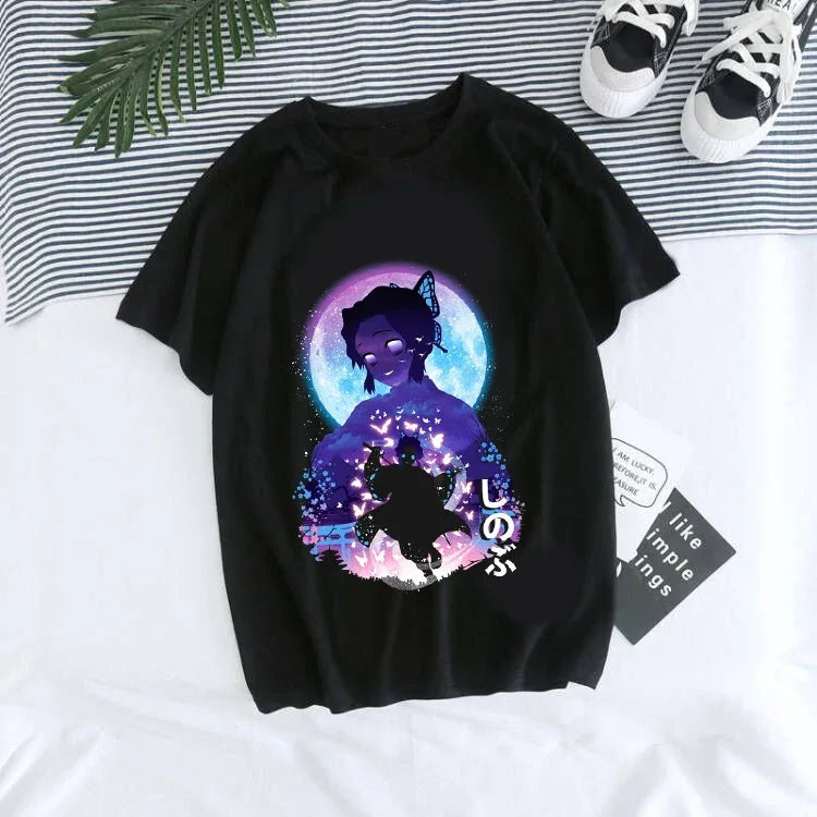 Kimetsu no Yaiba T-Shirt Tanjiro Kamado Anime T-Shirt graphique
