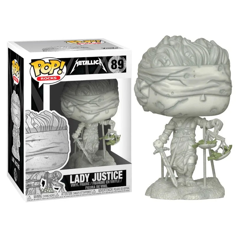 FUNKO POP Rocks Metallica Lady Justice #89 – Vinyl Collectible Figure