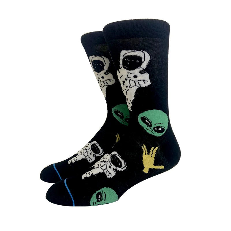 Neue Marvel Anime-Filmsocken – Lustige Wadensocken aus Baumwolle für Männer und Frauen, Cosplay-Hip-Hop-Stil