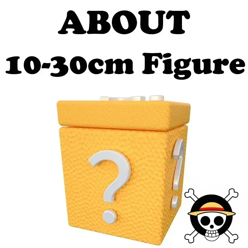 One Piece Mystery Blind Box – Ruffy Gear 5 &amp; Emperors Überraschungsfiguren (10–30 cm)