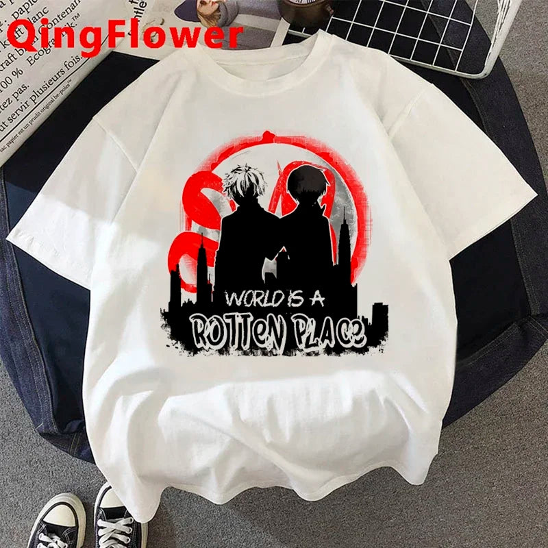 T-shirt Tokyo Ghoul Kaneki Ken Eyes – Vêtements de ville graphiques Ulzzang