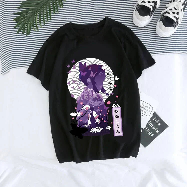 Kimetsu no Yaiba T-Shirt Tanjiro Kamado Anime T-Shirt graphique