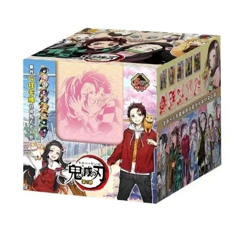 New Original Demon Slayer Cards Infinite Train SSP Card Diamond Rare Card Collection