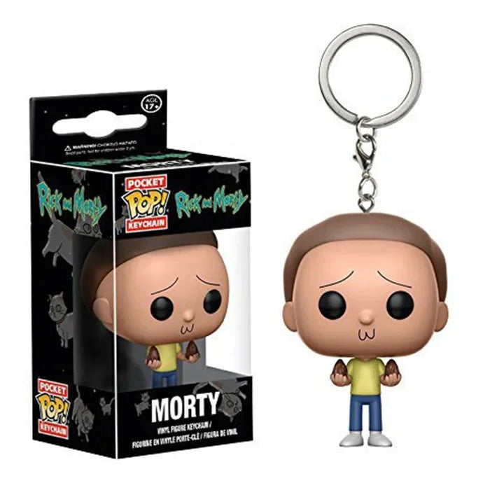 FUNKO POP Gardiens de la Galaxie Grooted Joker Morty Porte-clés Jouet Suicide Squad Figurines d'action en vinyle Jouets