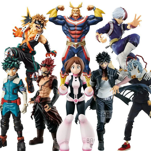 My Hero Academia Anime-Figur Shoto Bakugou Boku Izuku Duke PVC Große Actionfiguren-Sammelserie