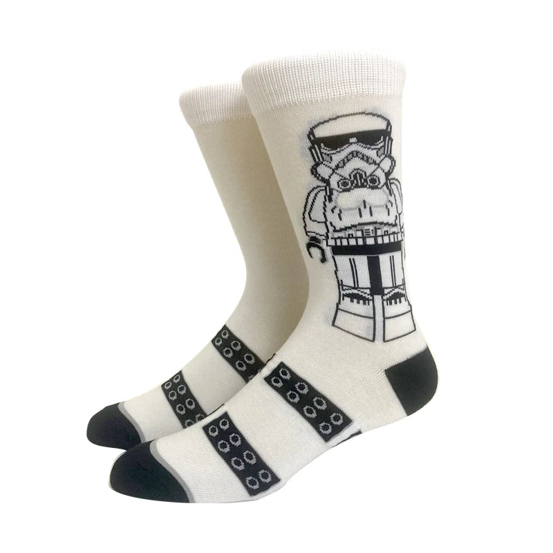 Neue Marvel Anime-Filmsocken – Lustige Wadensocken aus Baumwolle für Männer und Frauen, Cosplay-Hip-Hop-Stil