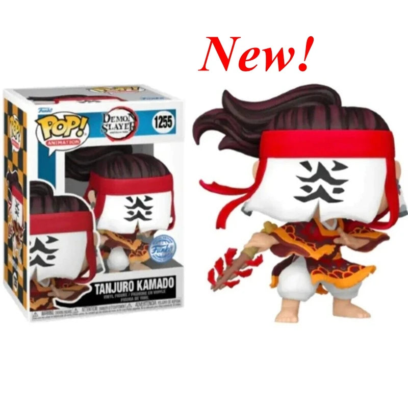 NOUVELLE arrivée Funko POP jouets tueur de démons Tanjiro figurines d'action Collection modèle jouet