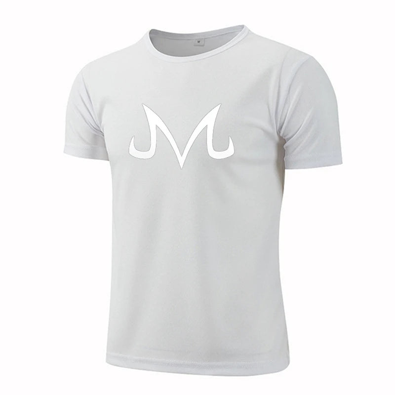 T-shirt d'été respirant à la mode pour hommes avec motif d'anime Majin Buu