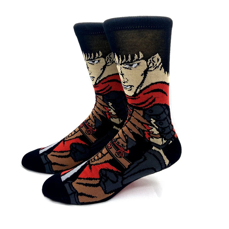 Neue Marvel Anime-Filmsocken – Lustige Wadensocken aus Baumwolle für Männer und Frauen, Cosplay-Hip-Hop-Stil