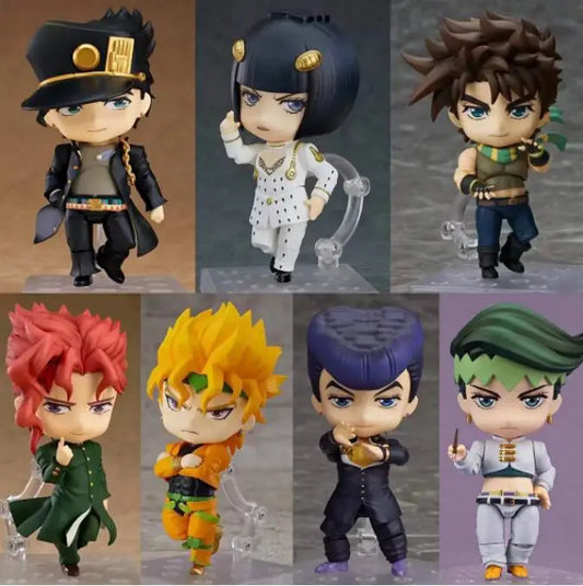 JOJO's Bizarre Adventure Kujo Jotaro Dio Brando Kakyoin Kars Prosciutt Actionfigur Spielzeug Anime Cartoon