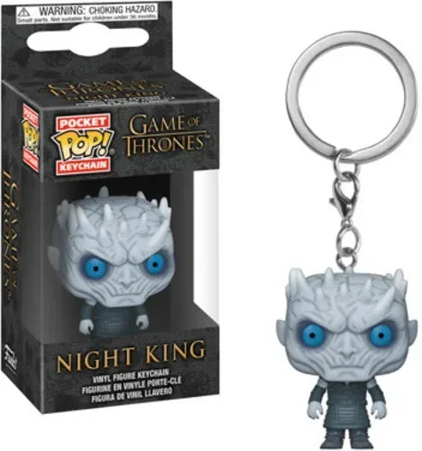 FUNKO pop Film TV Jeu de Jon Snow Daenerys Davos Ghost Night King Porte-clés Figure Modèle Jouets à collectionner