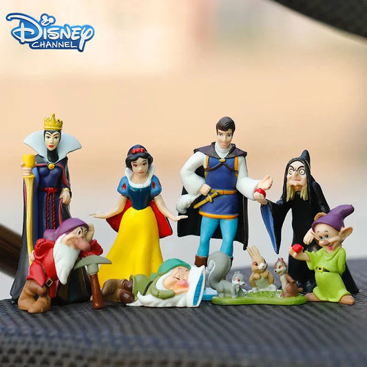 8-teiliges Disney-Figurenmodell „Schneewittchen und die sieben Zwerge“